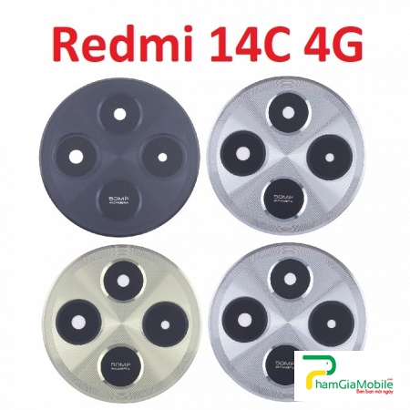 Mặt Kính Camera Sau Xiaomi Redmi 14C 4G Dành Để Thay Thế Kính Camera Trầy, Vỡ, Bể Linh Kiện Thay Thế